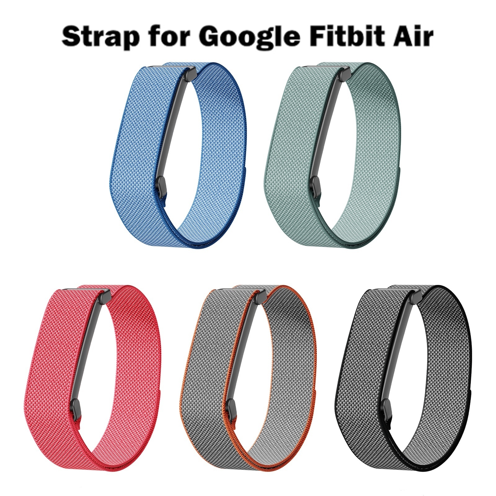 Sport Loop Velcro - Nylon Loop Sport Braided Watch Strap