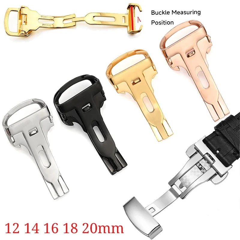 hot Watch Buckle Stainless Ste – обзор и цена Butterfly Clasp Deployant