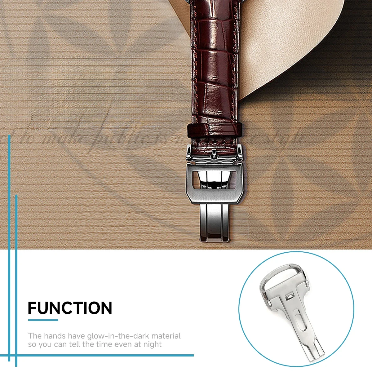 hot Watch Buckle Stainless Ste – обзор и цена Butterfly Clasp Deployant