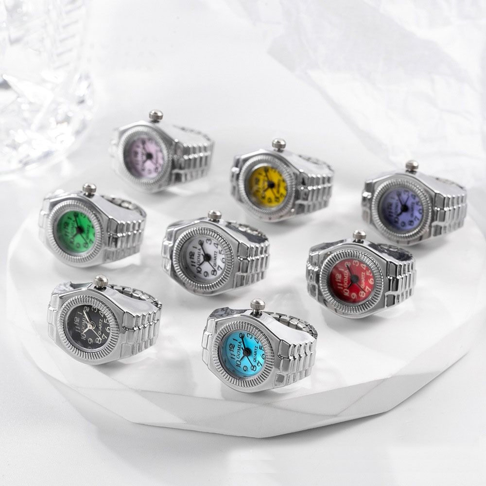 Punk Mini Finger Watch Rings C – обзор и цена Canvas Strap Watch