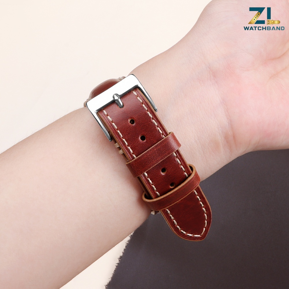 Cowhide Genuine Leather Strap  – обзор и цена Leather Strap Quick Release