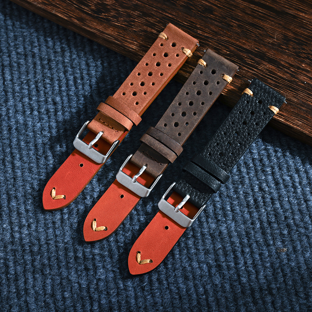 Genuine Leather Straps For Wat – обзор и цена Tropic Strap Vintage
