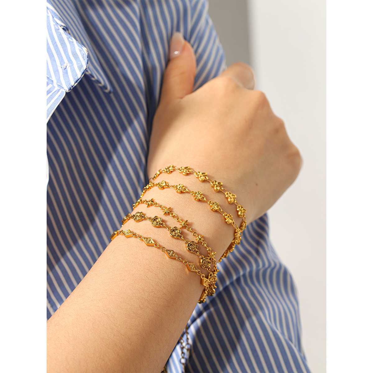 Butterfly Flower Charm Bracele – обзор и цена Butterfly Clasp Deployant