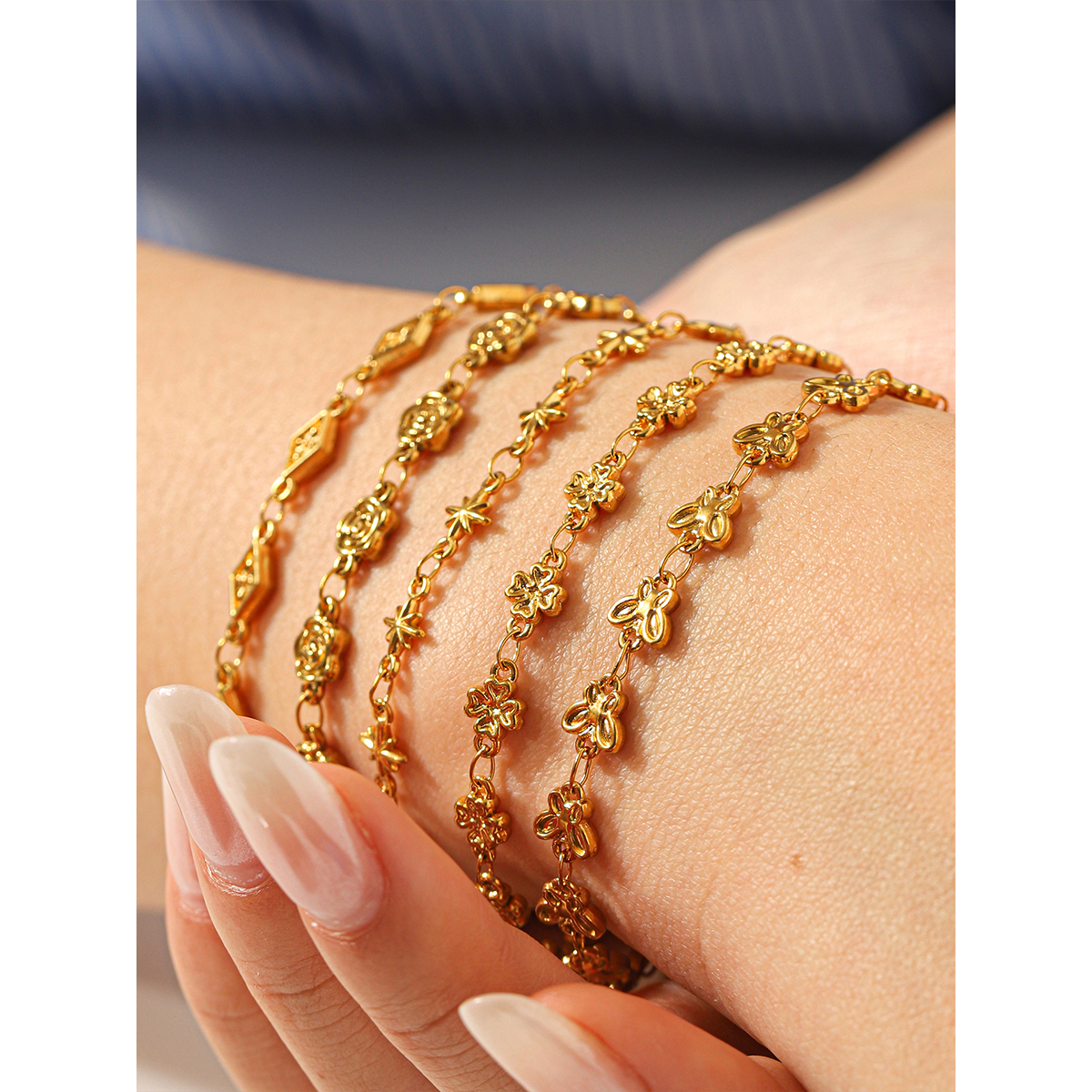 Butterfly Flower Charm Bracele – обзор и цена Butterfly Clasp Deployant