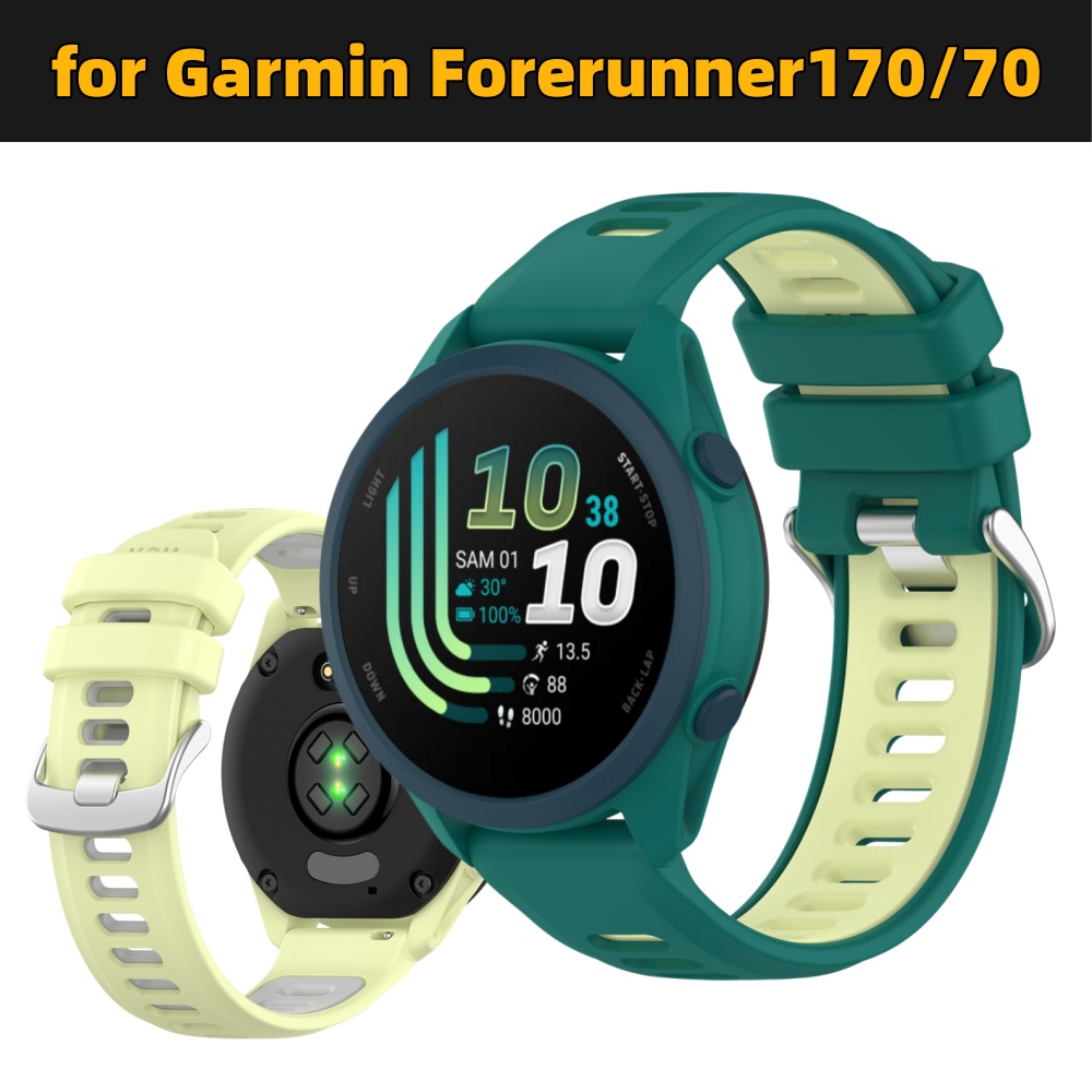Dual-Color Silicone Sport Watc – обзор и цена Silicone Watch Band 22Mm