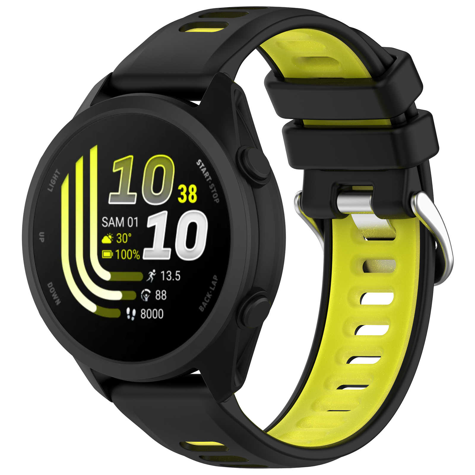 Dual-Color Silicone Sport Watc – обзор и цена Silicone Watch Band 22Mm