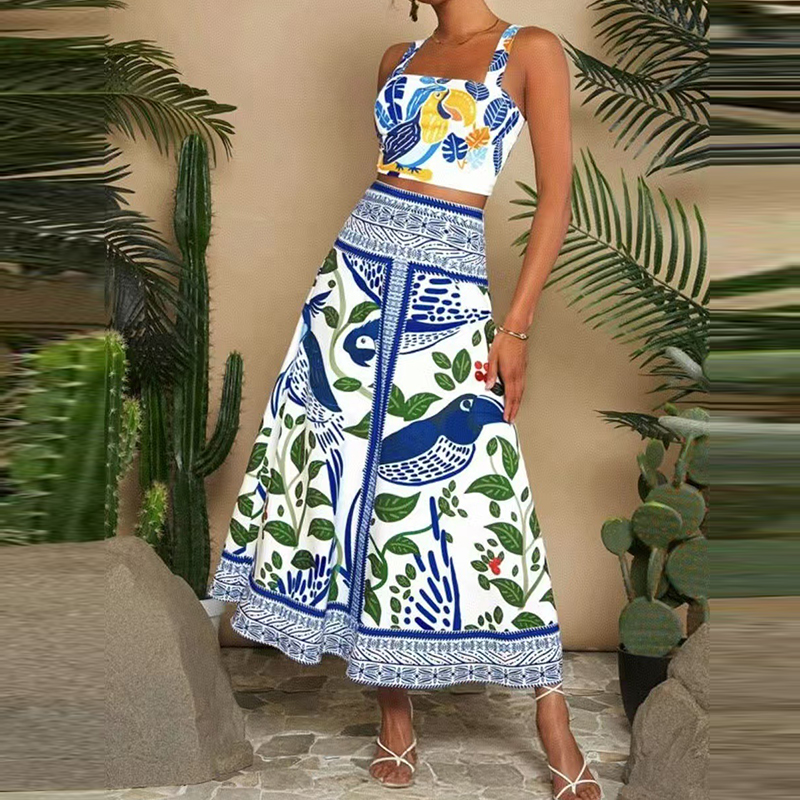 Women Sleeveless Straps Top &  – обзор и цена Tropic Strap Vintage