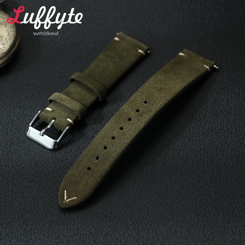 Vintage Suede Leather Watch Ba – обзор и цена Suede Strap Watch