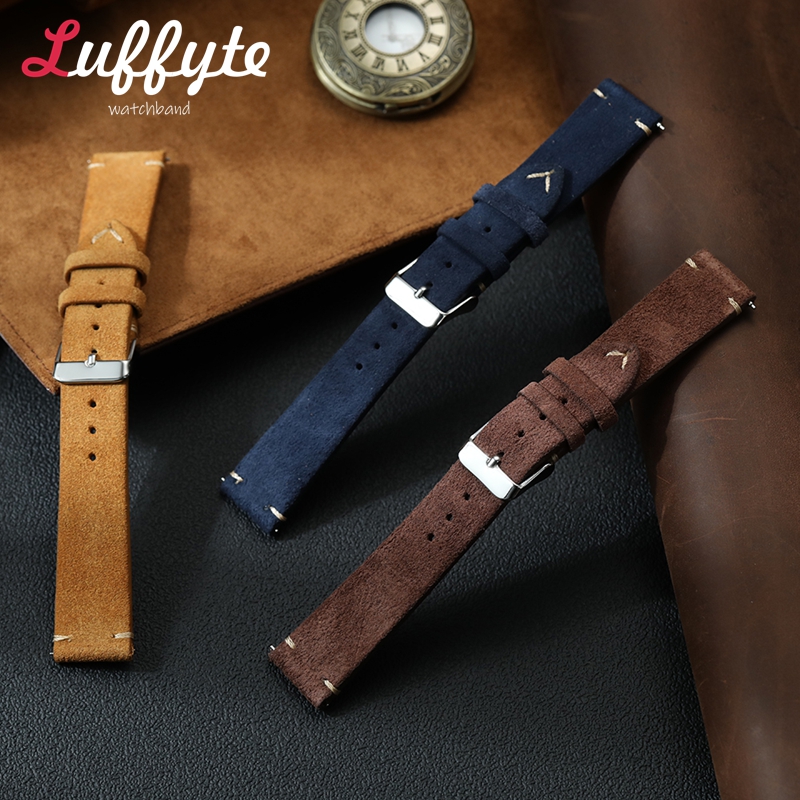 Vintage Suede Leather Watch Ba – обзор и цена Suede Strap Watch