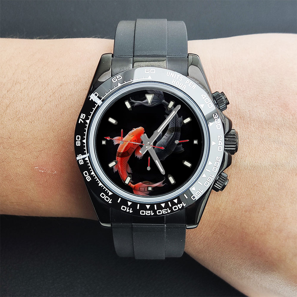 Customized Creative VK63 Watch – обзор и цена Stainless Bracelet Diver