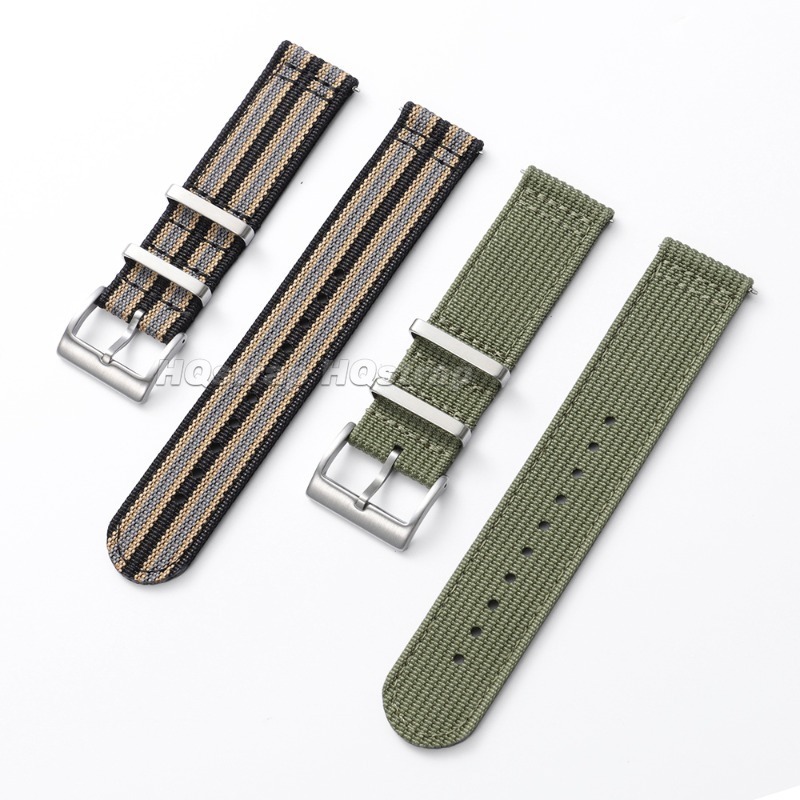 20mm 22mm Woven Nylon Strap fo – обзор и цена Canvas Strap Watch