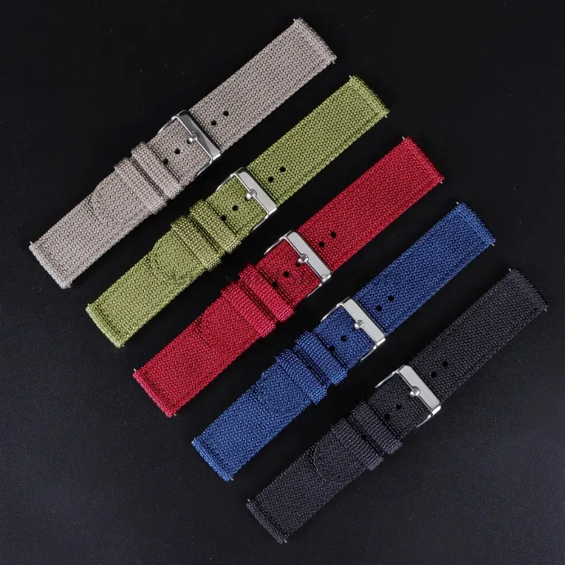 18 20 22 24mm Nylon Canvas Str – обзор и цена Nato Strap Nylon