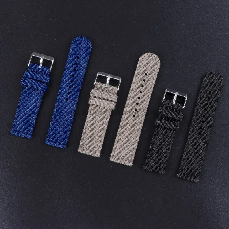 18 20 22 24mm Nylon Canvas Str – обзор и цена Nato Strap Nylon