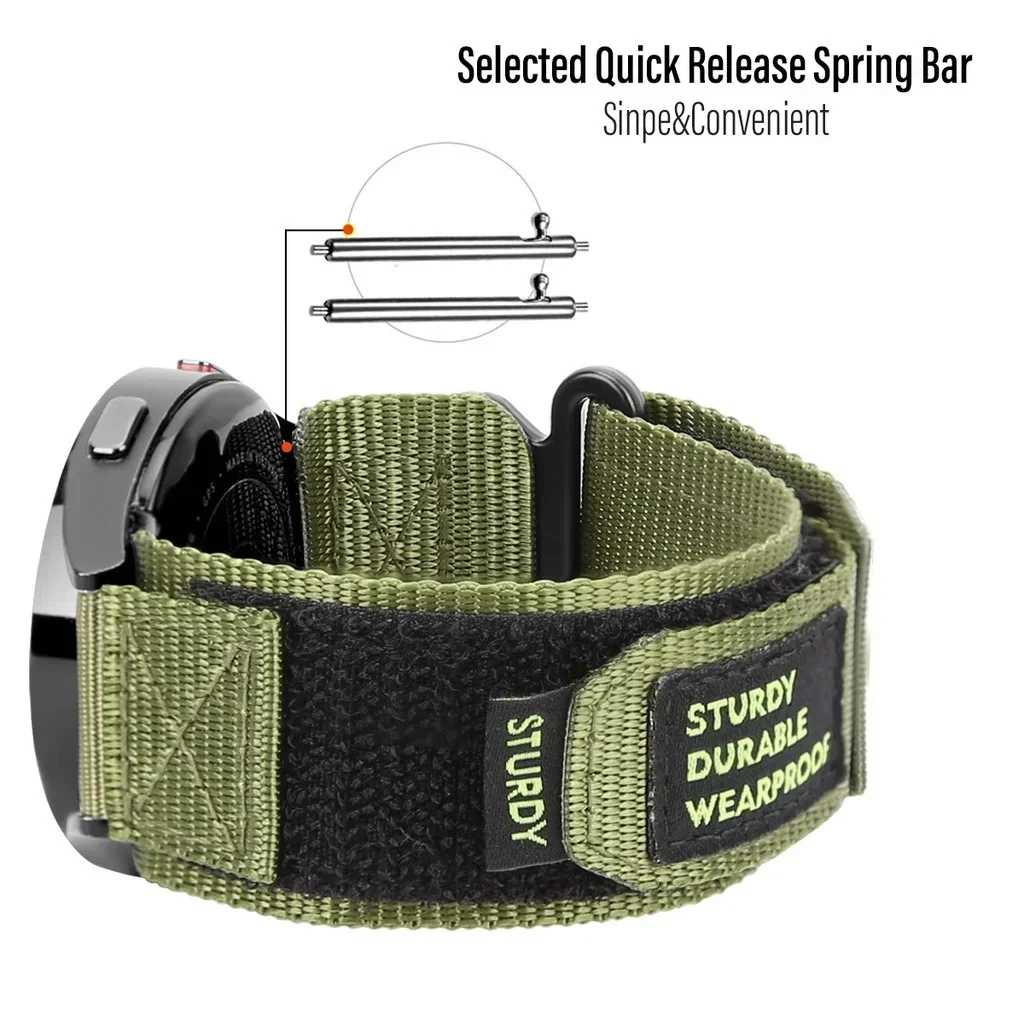 Quick Fit Nylon Strap for Sams – обзор и цена Nato Strap Nylon