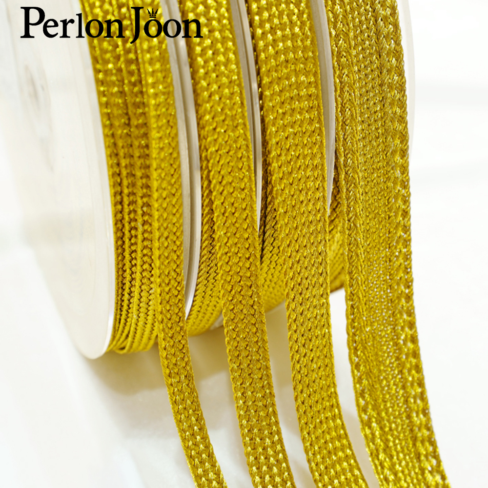 10yards Gold  thread strap web – обзор и цена Perlon Strap Woven
