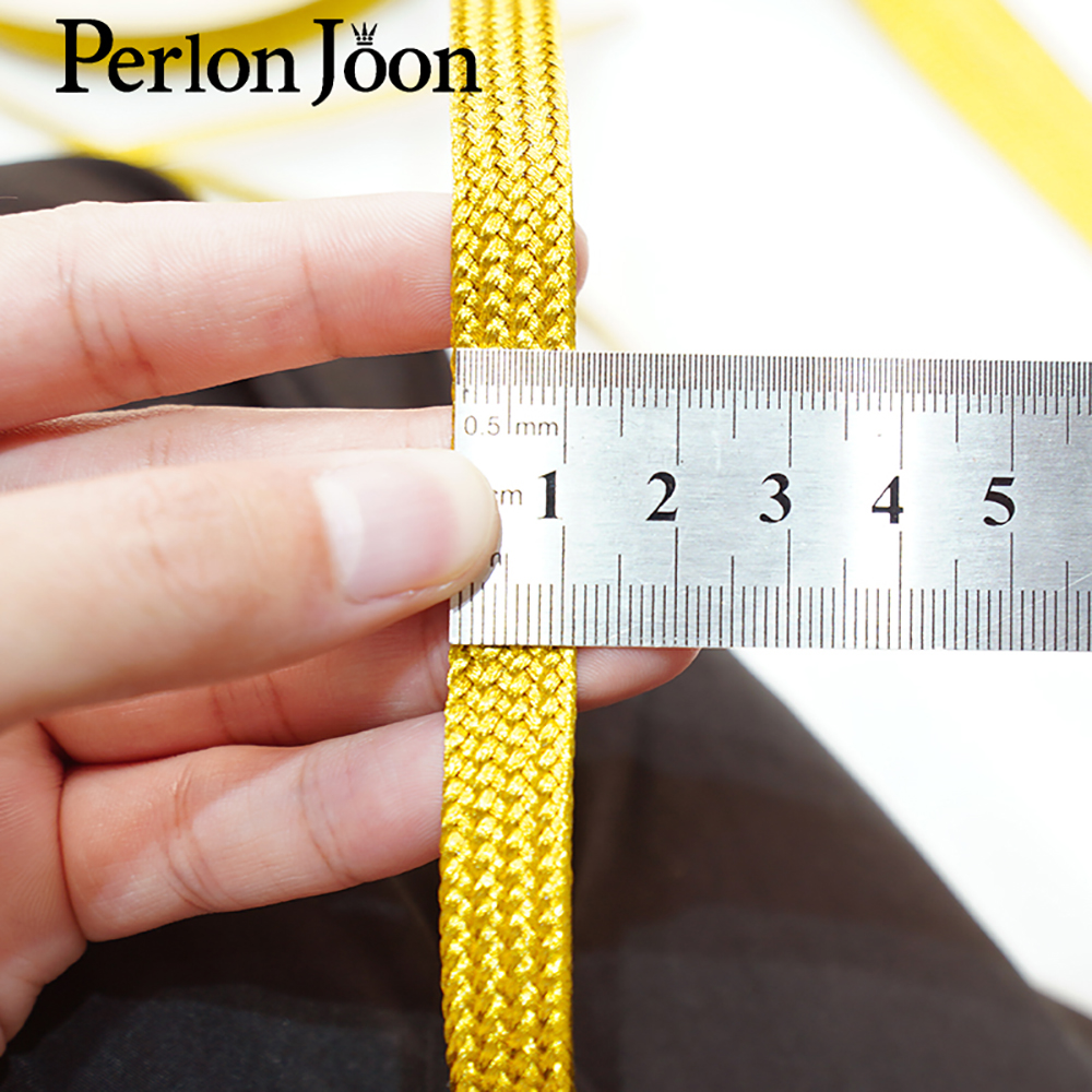 10yards Gold  thread strap web – обзор и цена Perlon Strap Woven