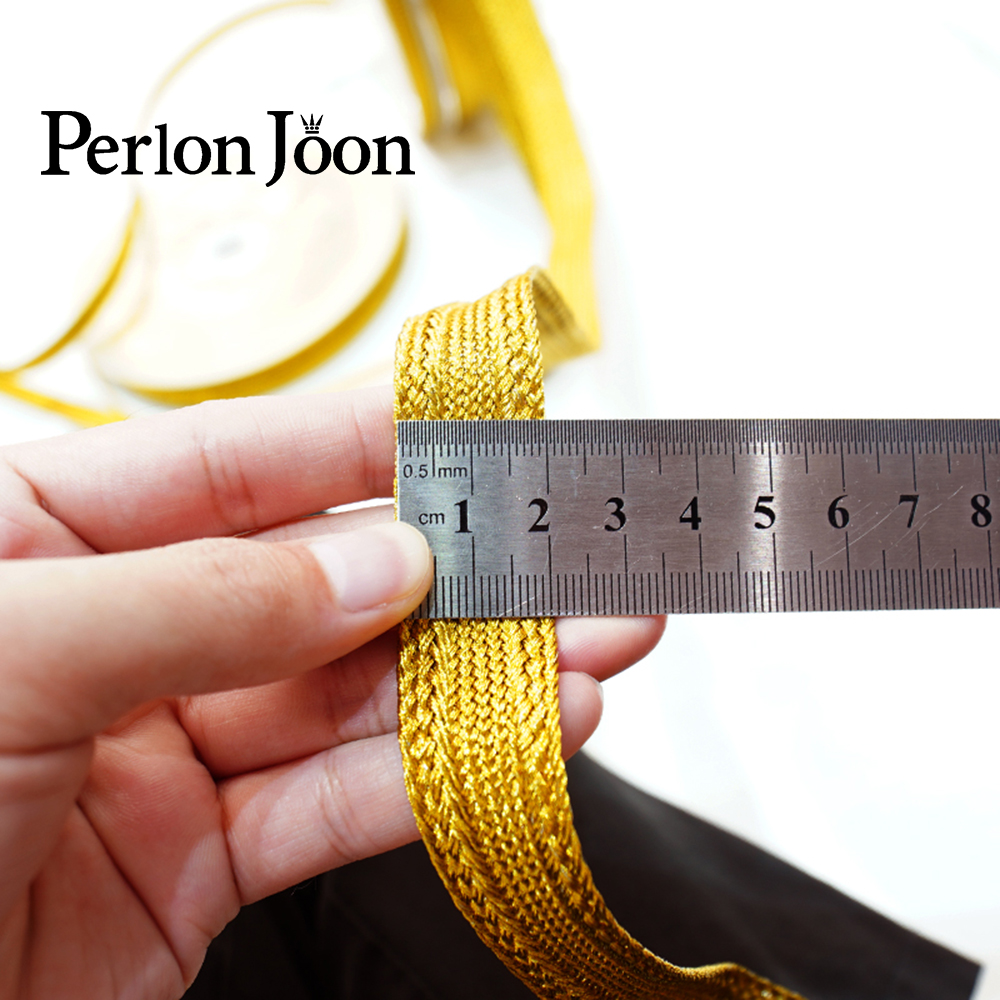 10yards Gold  thread strap web – обзор и цена Perlon Strap Woven