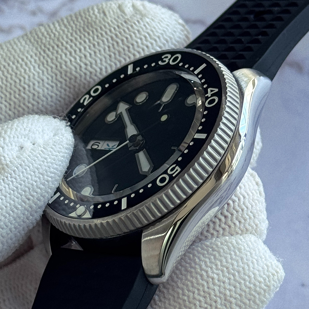 YEJIAOLAN 38mm NH36 Black Dial – обзор и цена Rubber Strap Diver