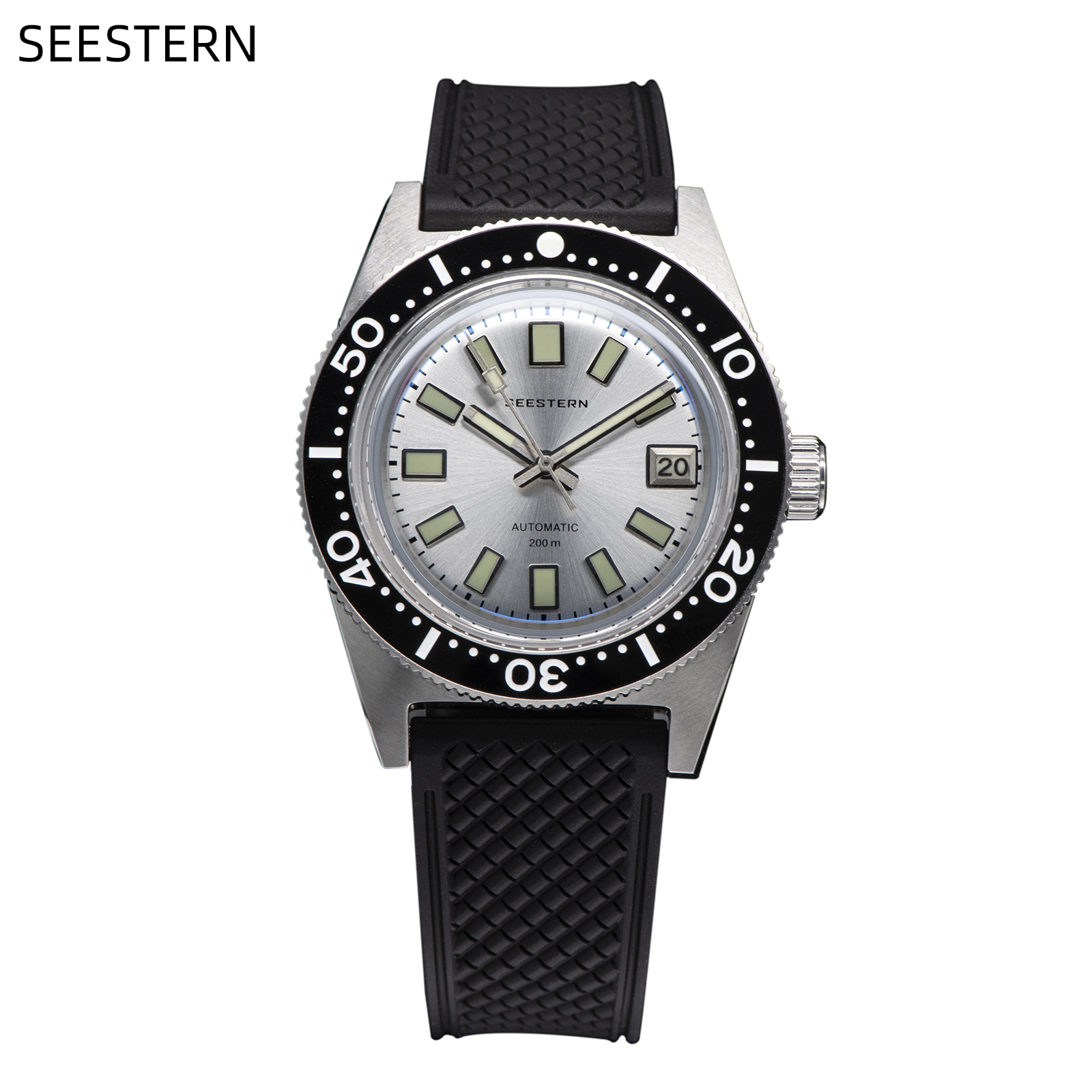 SEESTERN Diving Watch 62MAS Au – обзор и цена Rubber Strap Diver