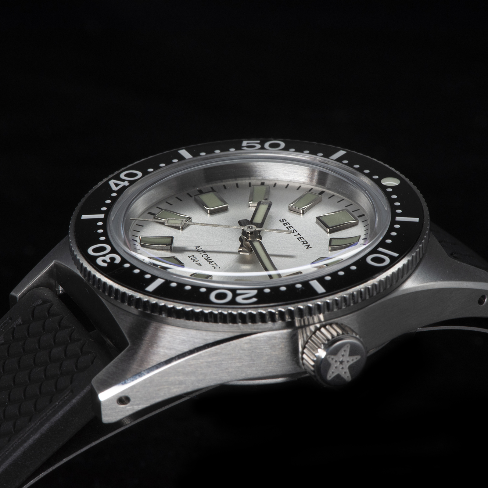 SEESTERN Diving Watch 62MAS Au – обзор и цена Rubber Strap Diver