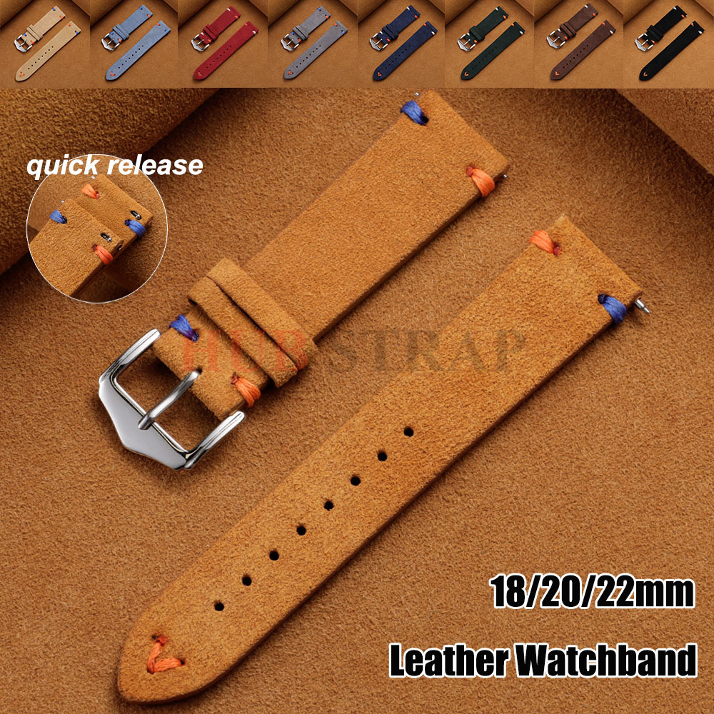 18mm 20mm 22mm Suede Leather S – обзор и цена Suede Strap Watch