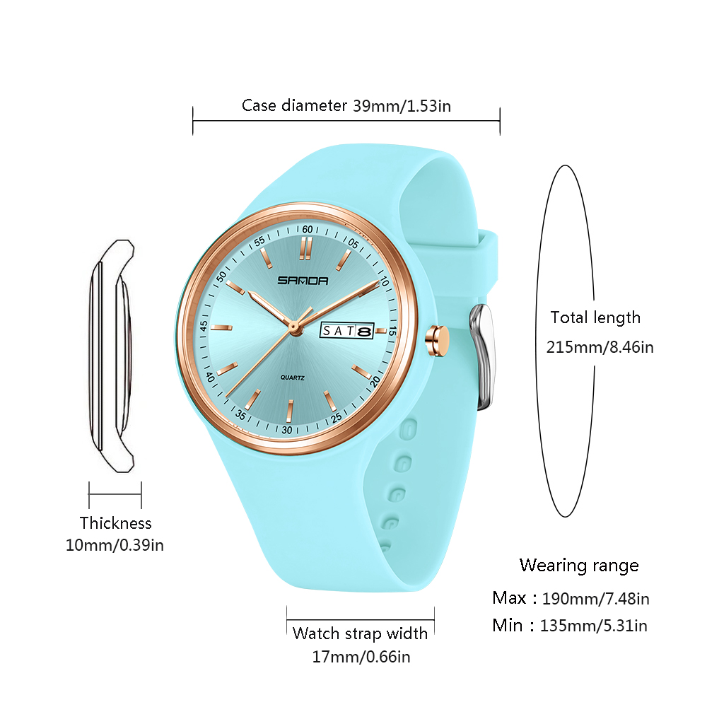 Fashion Calendar High Guality  – обзор и цена Silicone Band Women